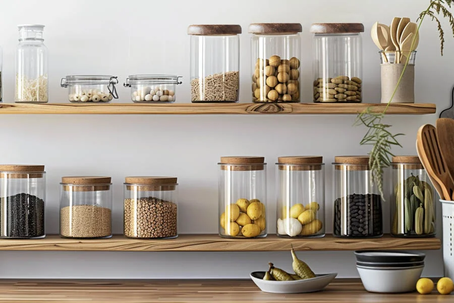 Modern Storage Jars for Kitchen